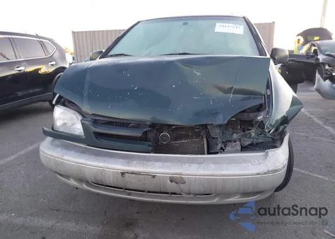 2000 Toyota Sienna Xle z USA, uszkodzony, nr VIN 4T3ZF13C1YU258410